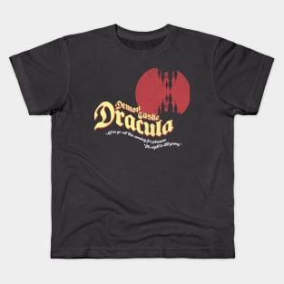 Visit Demon Castle Dracula Kids T-Shirt